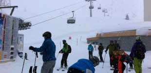Amazing powder at the Arlberg
